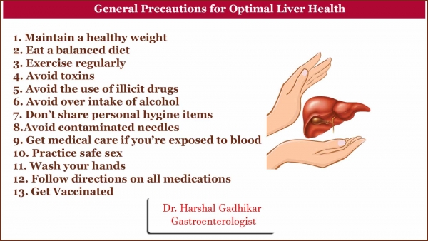precautions for optimal liver health